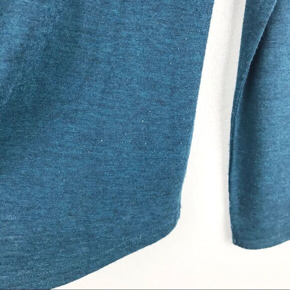 Miss Me Long Sleeve Mesh Top Size M - Picture 7 of 10